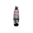 Flexrohr 45 × 300 mm mit Schellen, Interlock, Standard, Edelstahl