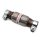 Flexrohr 51 × 250 mm mit Schellen, Interlock, Standard, Edelstahl