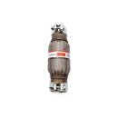 Flexrohr 60 × 250 mm mit Schellen, Interlock, Standard, Edelstahl