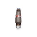 Flexrohr 60 × 300 mm mit Schellen, Interlock, Standard, Edelstahl