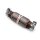 Flexrohr 60 × 300 mm mit Schellen, Interlock, Standard, Edelstahl