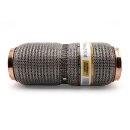 Flexrohr 64 × 230 mm, Dumbbell Meshed, Premium, Edelstahl, zum Einschweißen