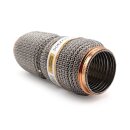 Flexrohr 64 × 230 mm, Dumbbell Meshed, Premium, Edelstahl, zum Einschweißen