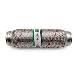 EAG Flexstück Flexrohr (45x220mm) Auspuffrohr - Innen- und Außen-Gewebe EAG45x220-3