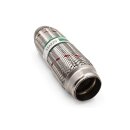 EAG Flexrohr 45 × 220 mm, Edelstahl, zum Einschweißen · Economy (Inner Braid)